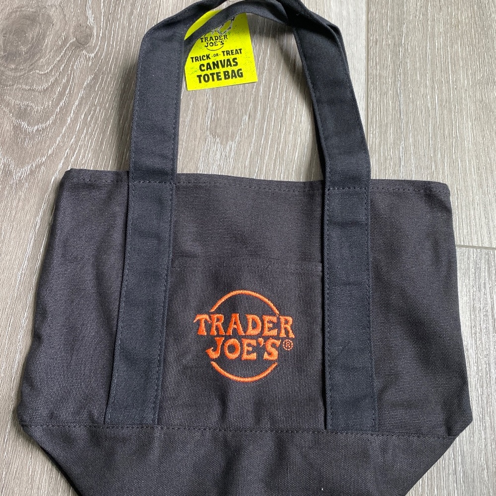 Trader Joe’s Mini Canvas Halloween Tote Bag
